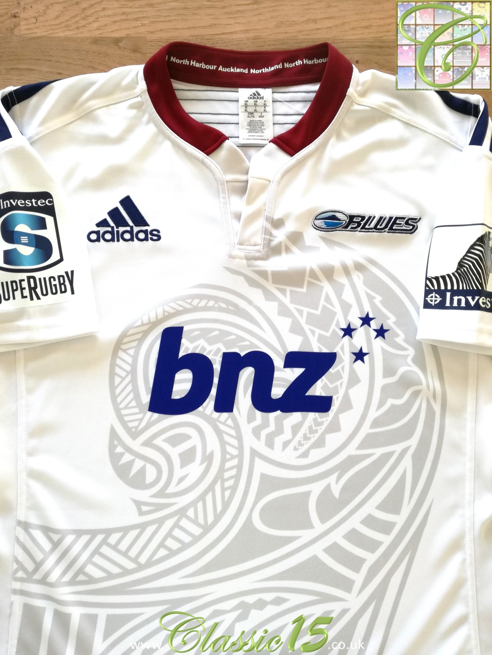 2014 Blues Away Super Rugby Shirt