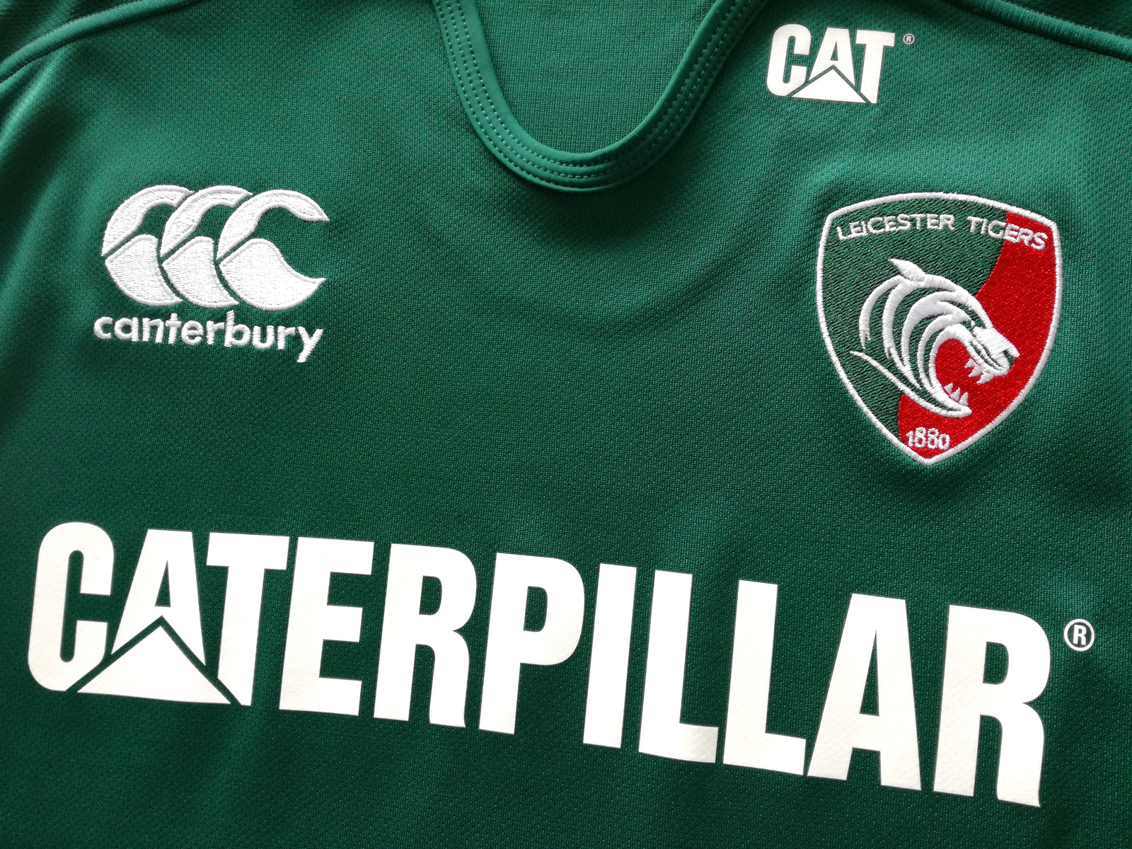 2013/14 Leicester Tigers Home Pro-Fit Rugby Shirt (S)