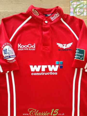 2006/07 Scarlets Home Rugby Shirt (M)