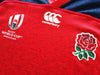 2019 England Away Vapodri World Cup Rugby Shirt (M)