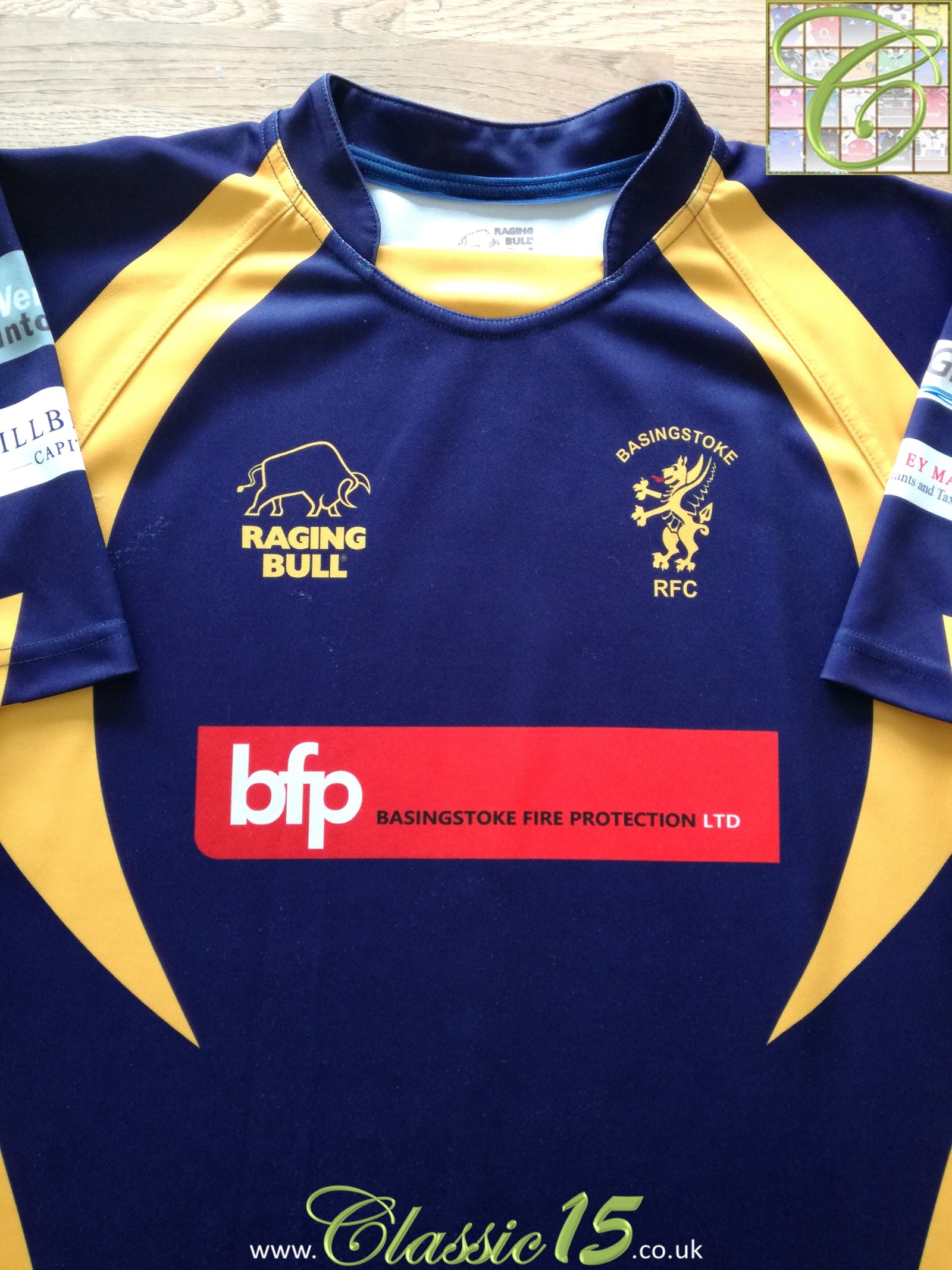 2013/14 Basingstoke Home Rugby Shirt #9 (S)