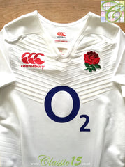 2015/16 England Home Player Issue Rugby Shirt (M)