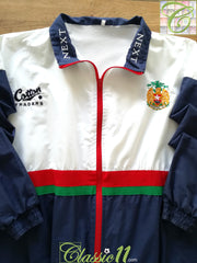 1997/98 Leicester Tigers Rugby Track Jacket (XXL)