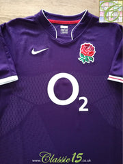 2009/10 England Away Pro-Fit Rugby Shirt