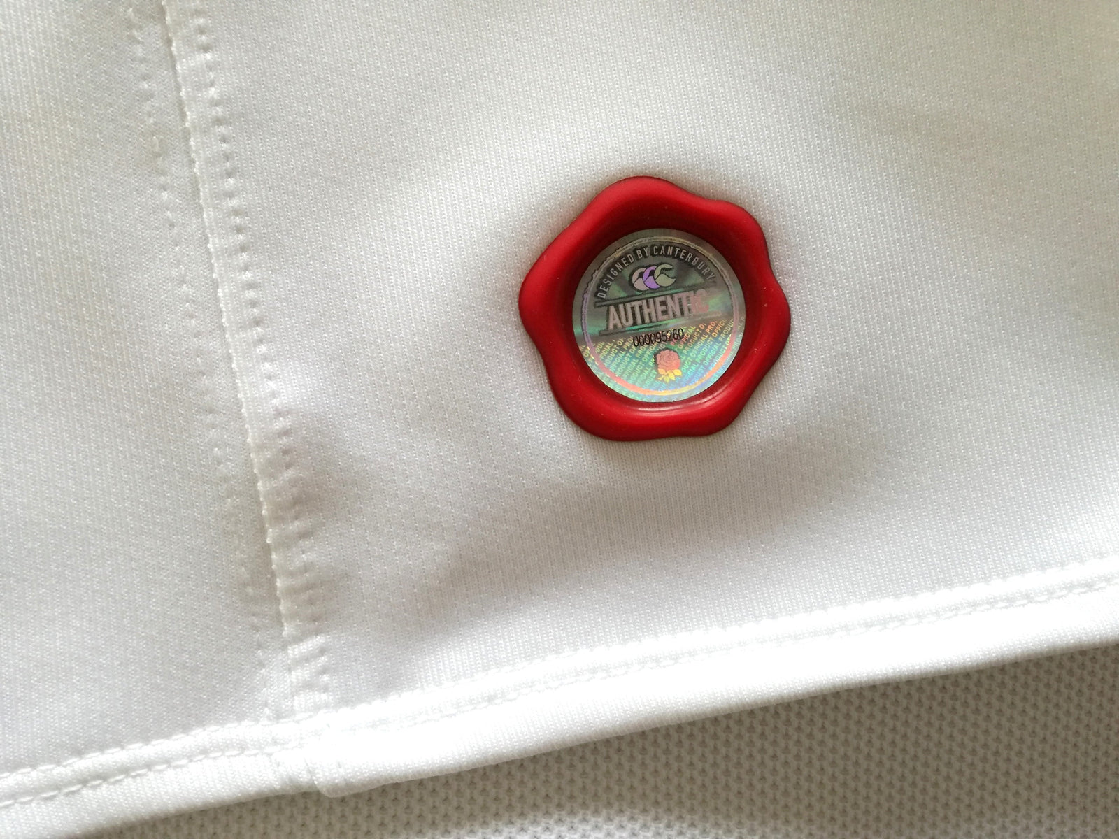 2016/17 England Home Player Issue Rugby Shirt (M)