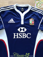 2009 British & Irish Lions Rugby Training Shirt - Navy (L)