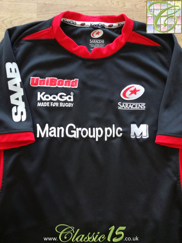 2006/07 Saracens Home Pro-Fit Rugby Shirt (S)