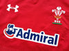 2015/16 Wales Home 'Fitted' Rugby Shirt (M)