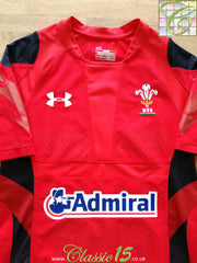2013/14 Wales Home Player Issue Rugby Shirt