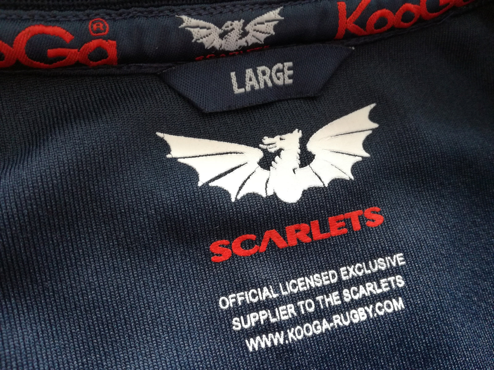 2007/08 Scarlets Away Rugby Shirt (L)