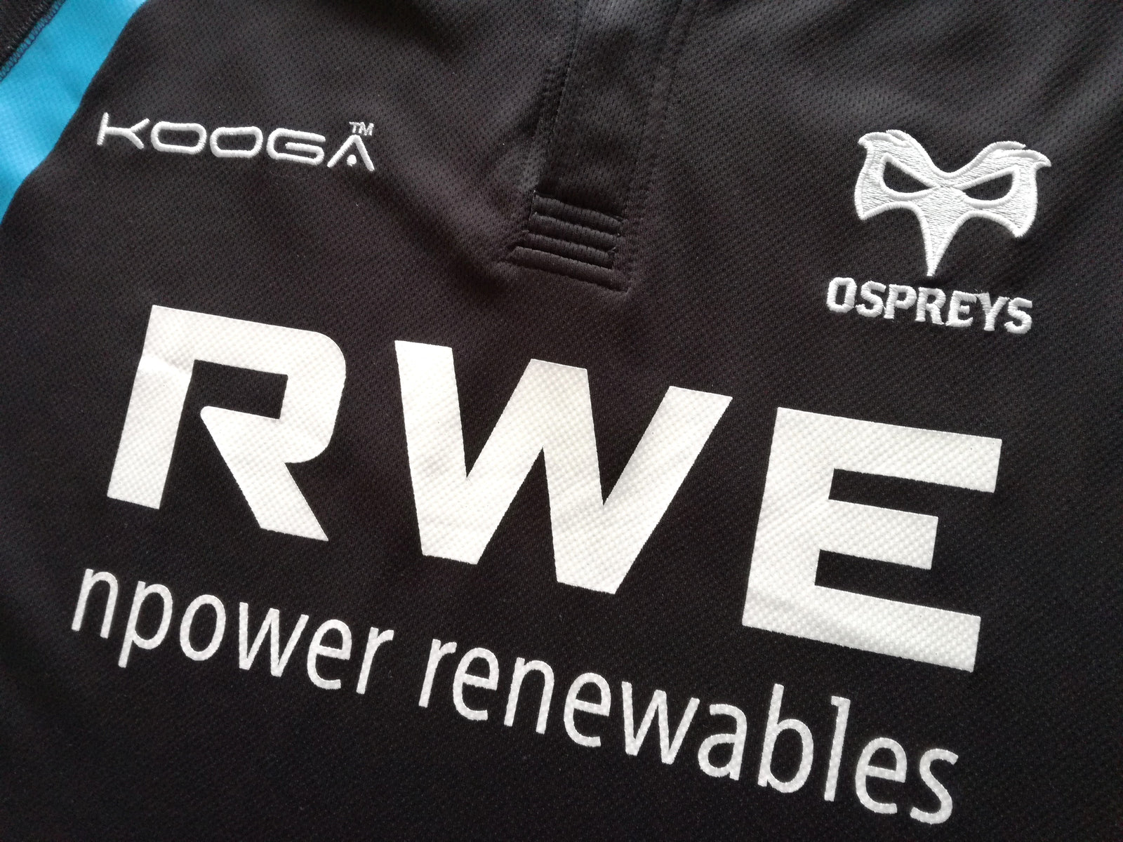 2011/12 Ospreys Home Rugby Shirt (M)
