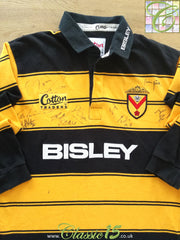 2001/02 Newport RFC Home Rugby Shirt (Signed) (M)