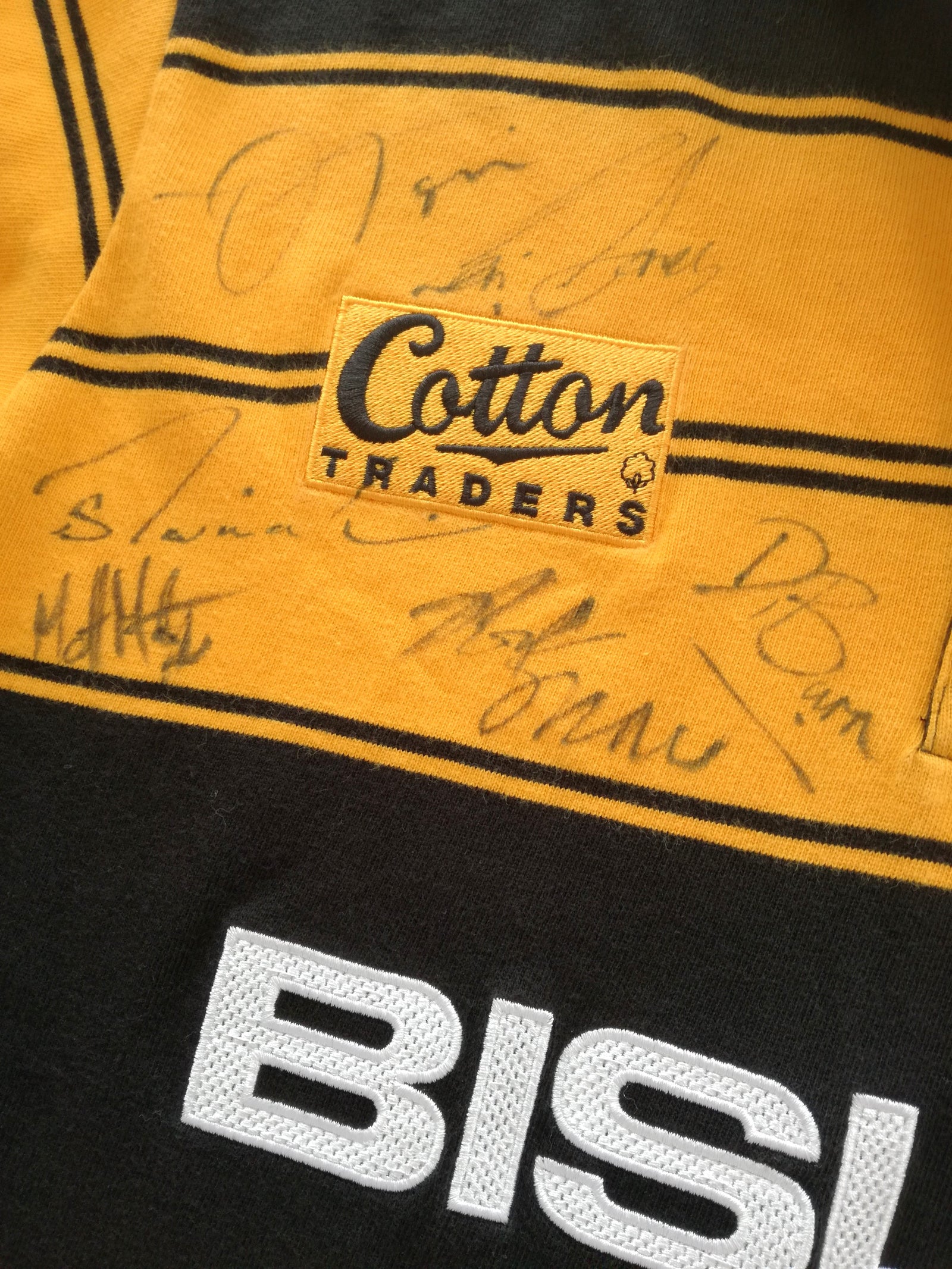 2001/02 Newport RFC Home Rugby Shirt (Signed) (M)