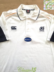 2007/08 Scotland Rugby Polo T-Shirt
