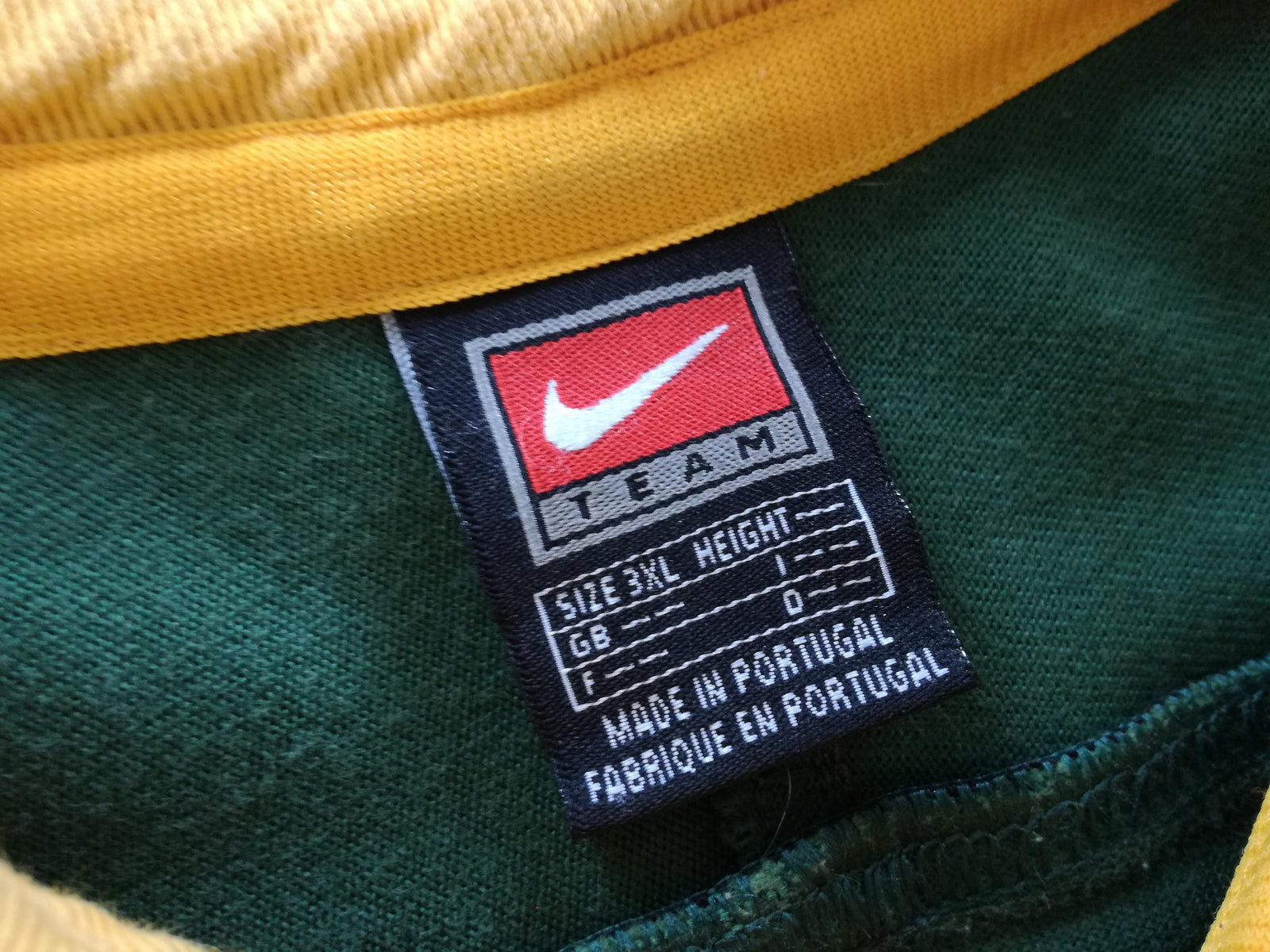2001 South Africa Home Test Worn Rugby Shirt Matfield #4 (3XL)