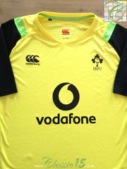 2017/18 Ireland Rugby Training T-Shirt - Yellow