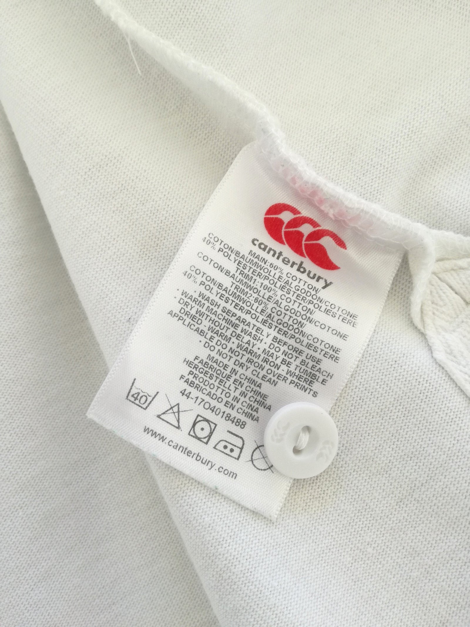 2015 England Home World Cup Rugby Shirt (XXL)