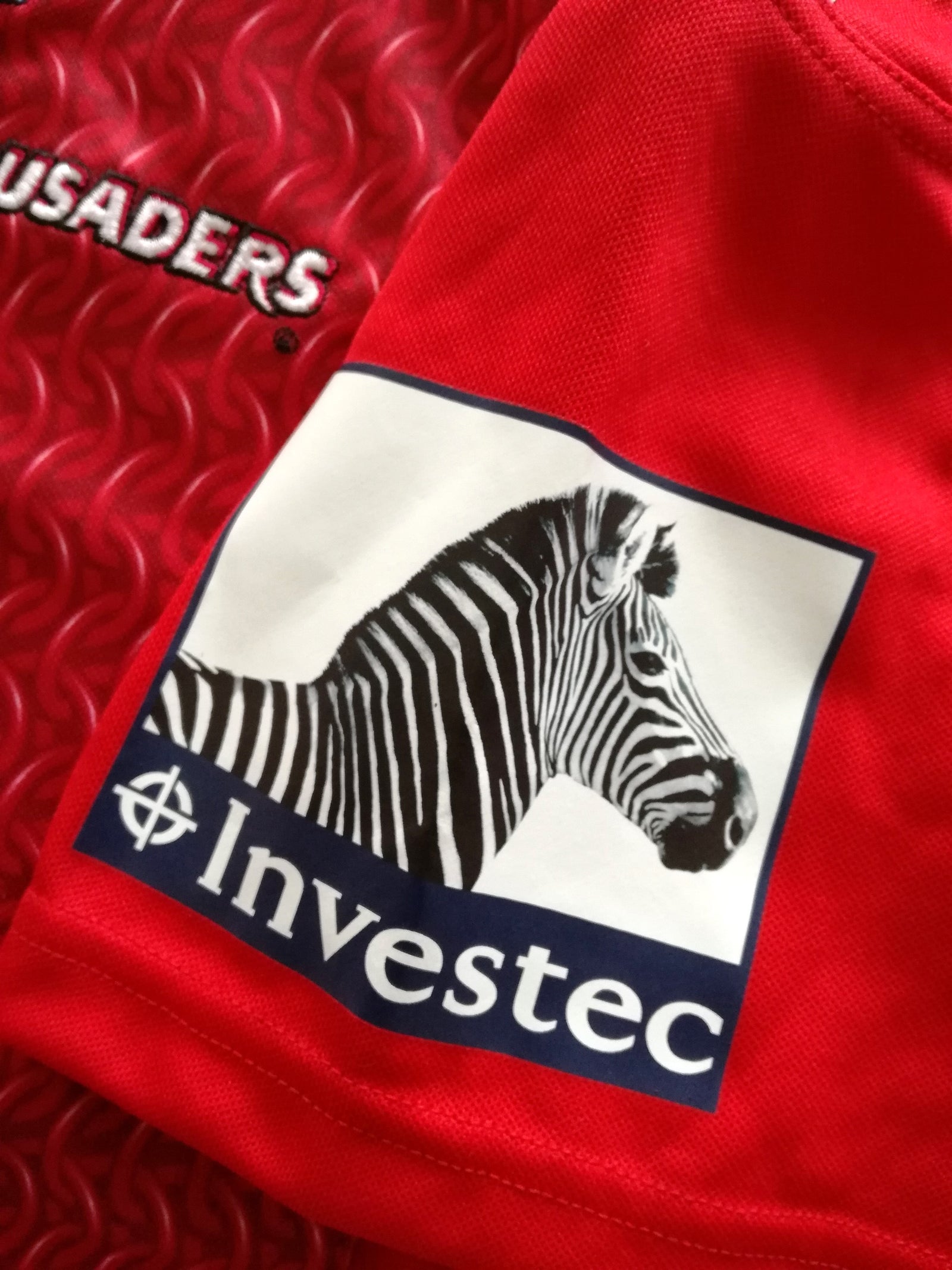 2014 Crusaders Home Super Rugby Shirt Carter #10 (L)