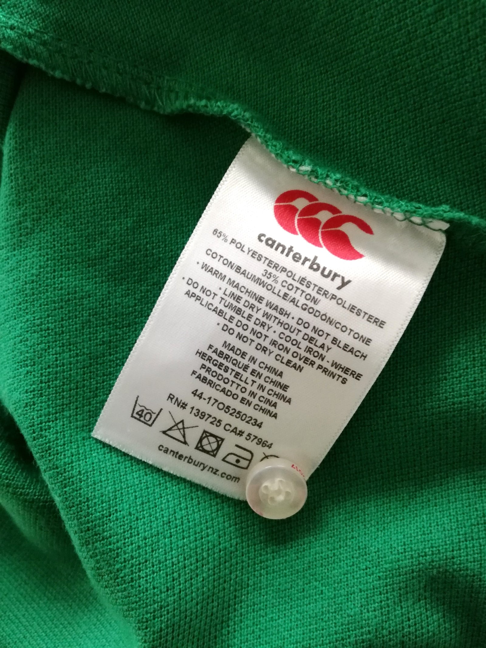 2017 British & Irish Lions Polo Shirt - Green (XXL)