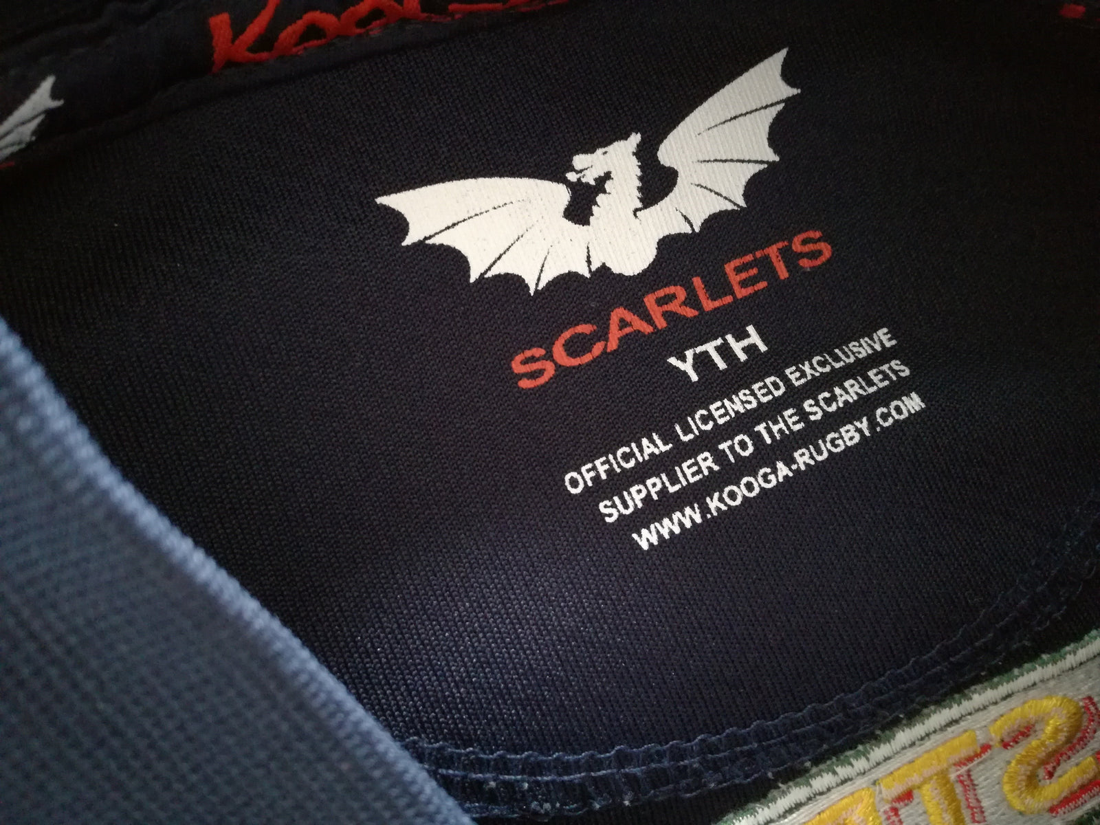 2007/08 Scarlets Away Rugby Shirt (Youth)