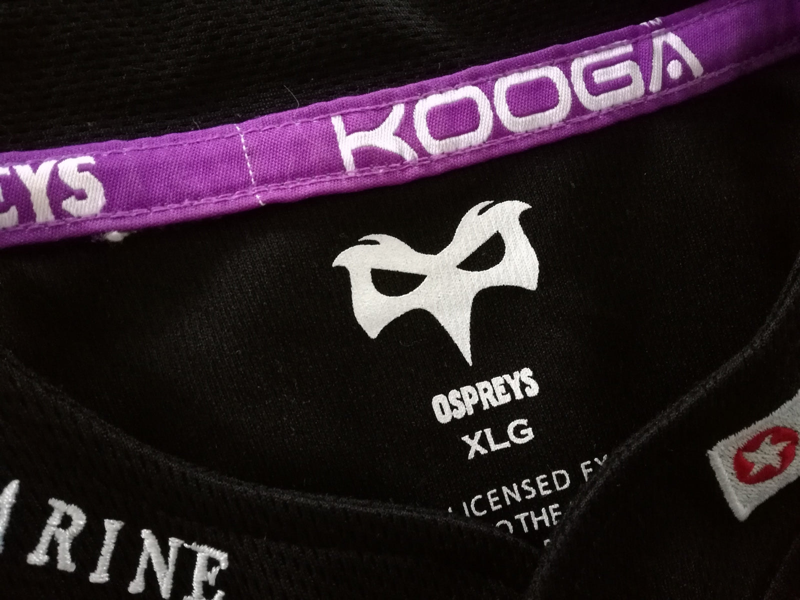 2010/11 Ospreys Home Rugby Shirt (XL)