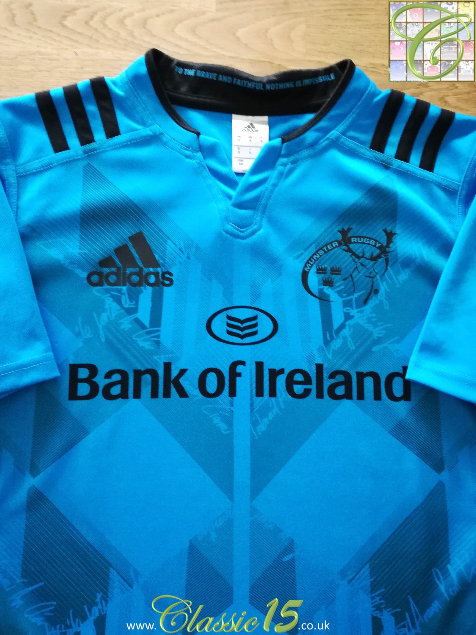 2015/16 Munster Rugby Training Shirt