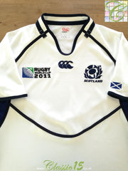 2011 Scotland Away World Cup Pro-Fit Rugby Shirt
