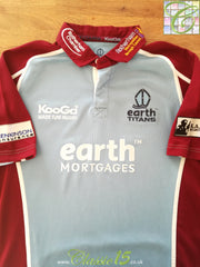 2005/06 Rotherham Titans Home Rugby Shirt