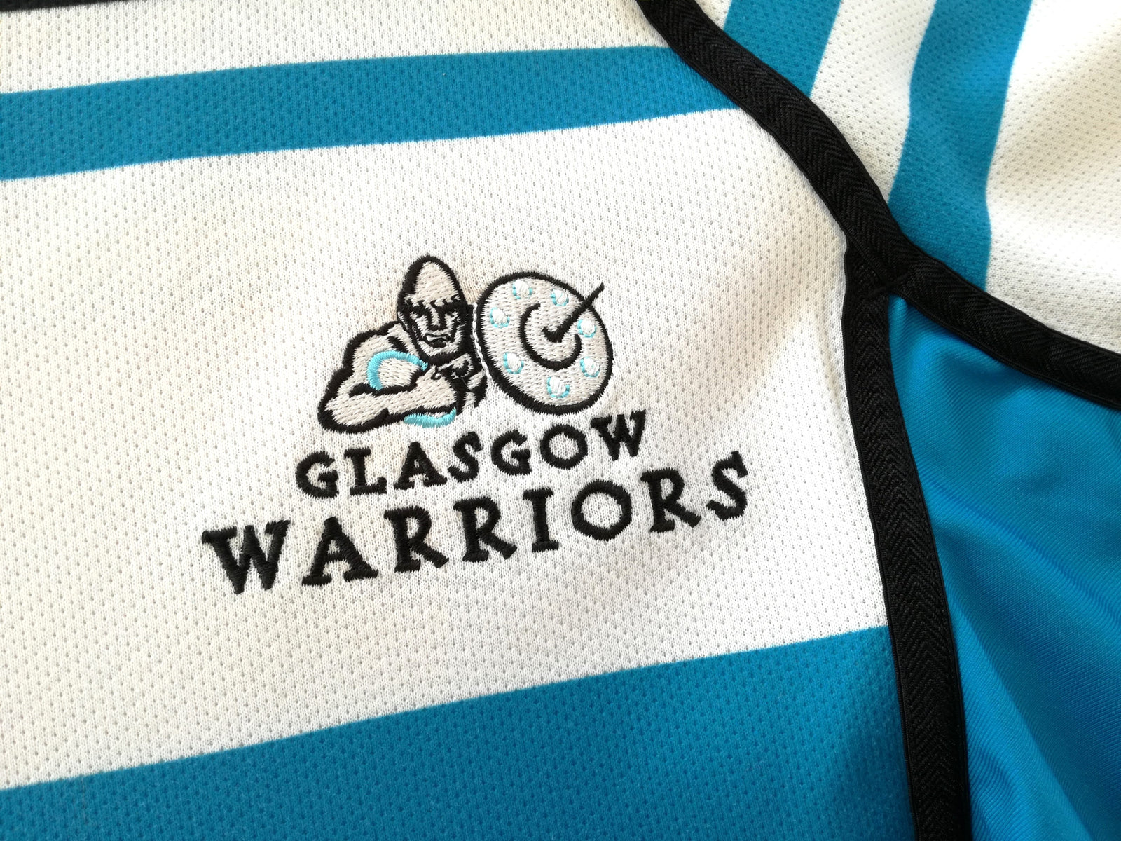 2012/13 Glasgow Warriors Player Issue Rugby Training Shirt (L)