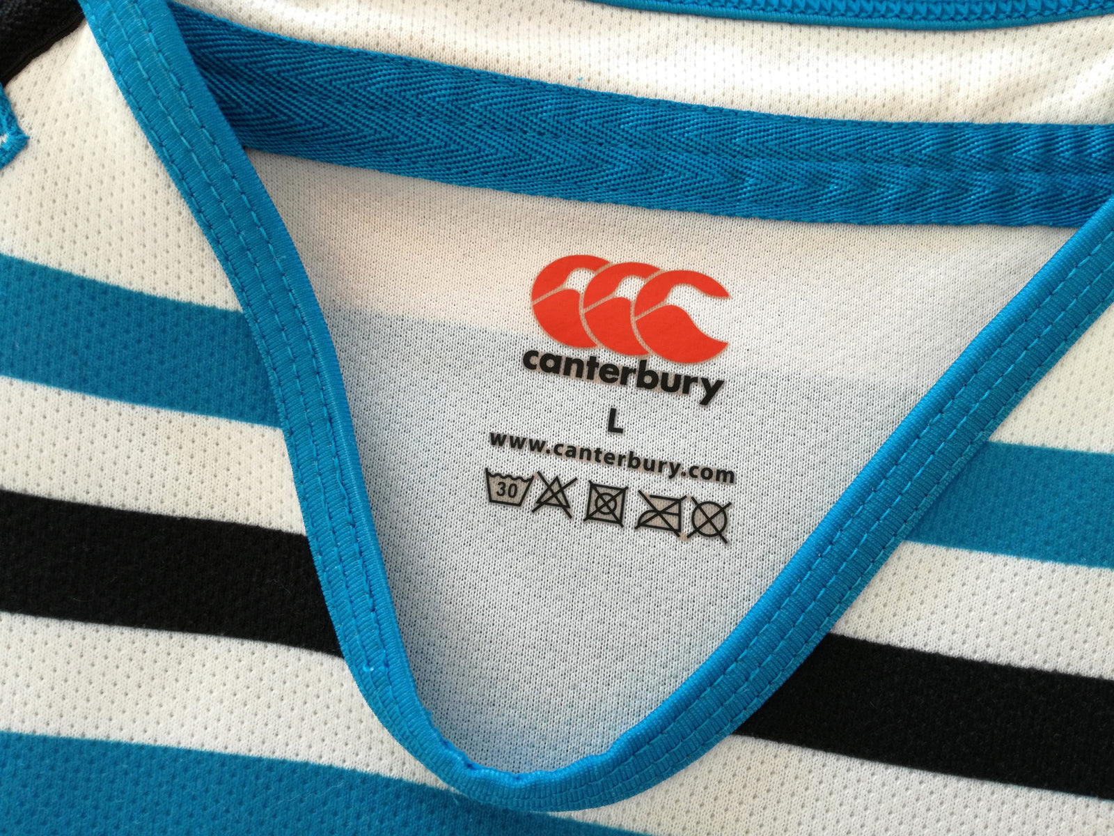 2012/13 Glasgow Warriors Player Issue Rugby Training Shirt (L)