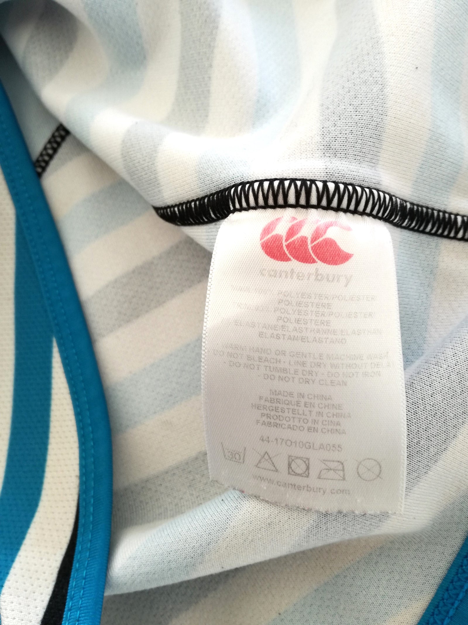 2012/13 Glasgow Warriors Player Issue Rugby Training Shirt (L)