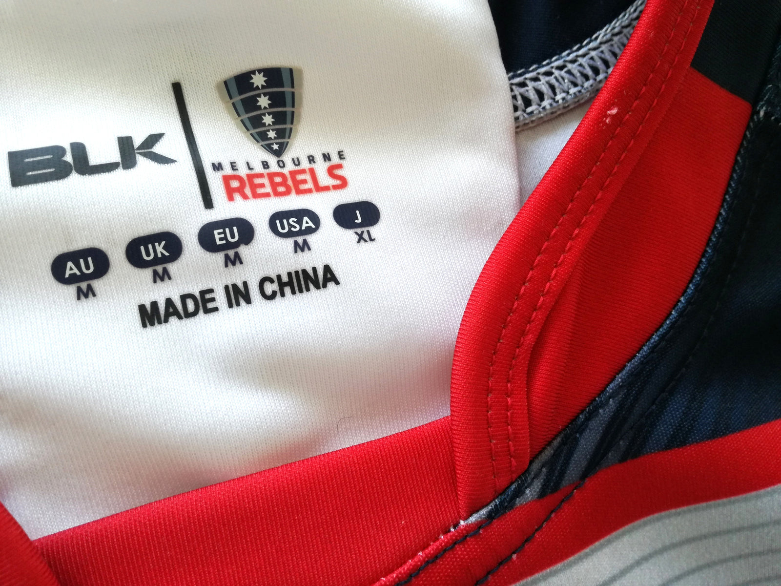 2016 Melbourne Rebels Home Super Rugby Shirt (M)