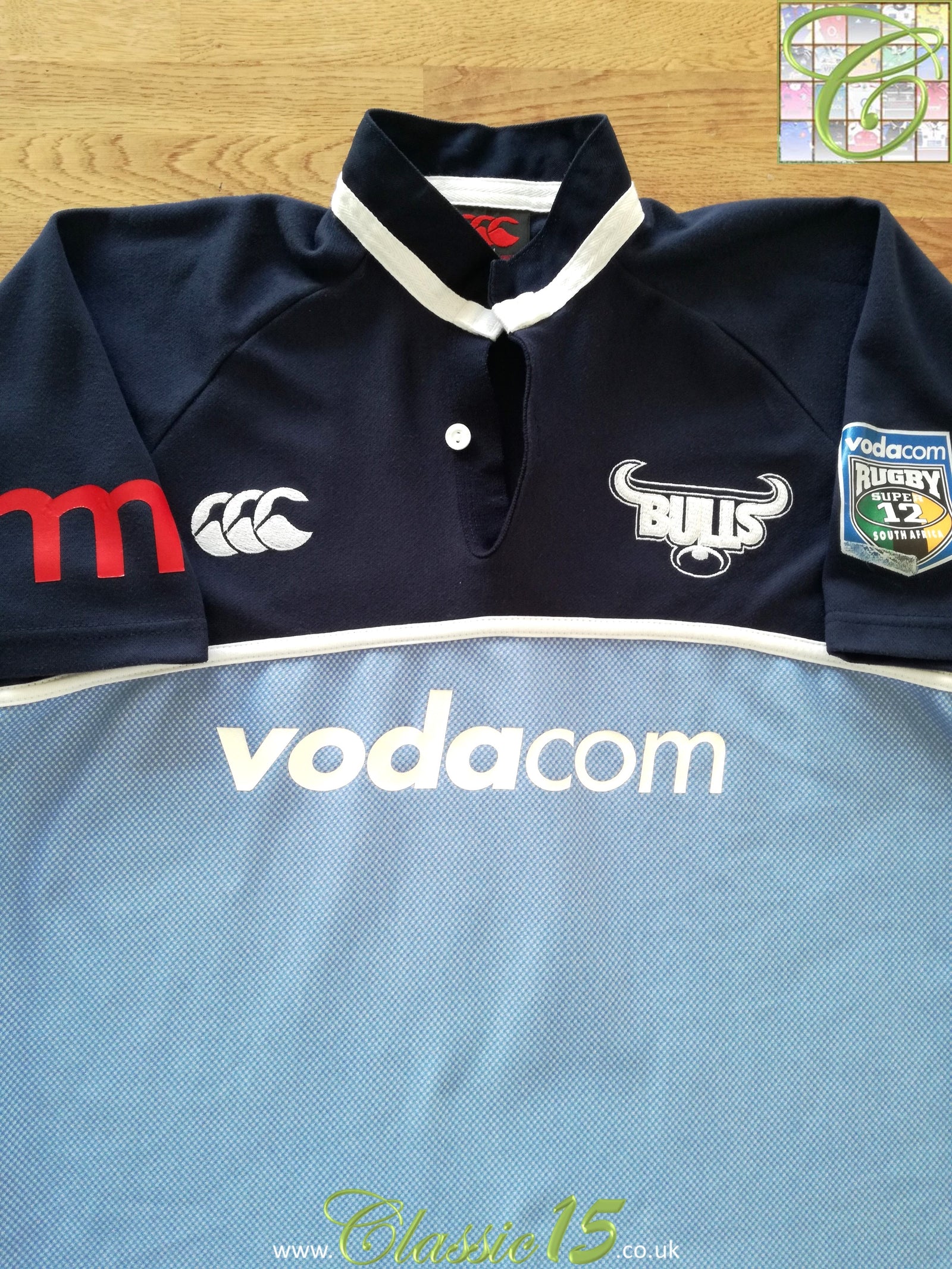 2005 Bulls Home Super12 Rugby Shirt