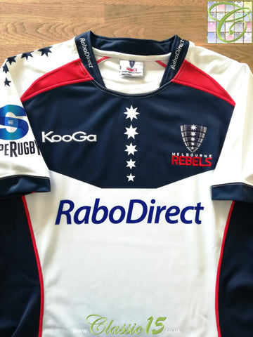 2012 Melbourne Rebels Away Super Rugby Shirt