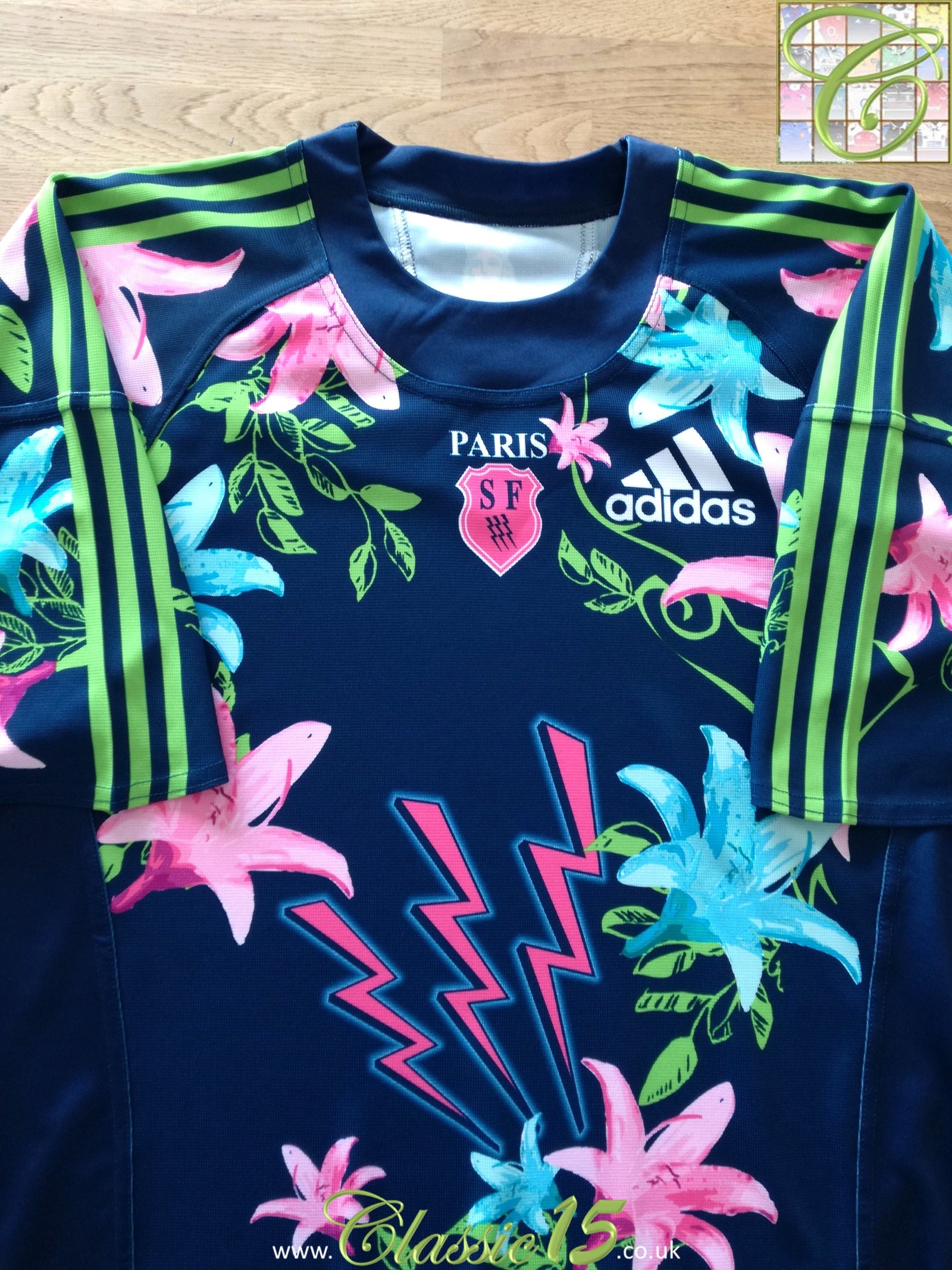 2010/11 Stade Français Home Rugby Shirt