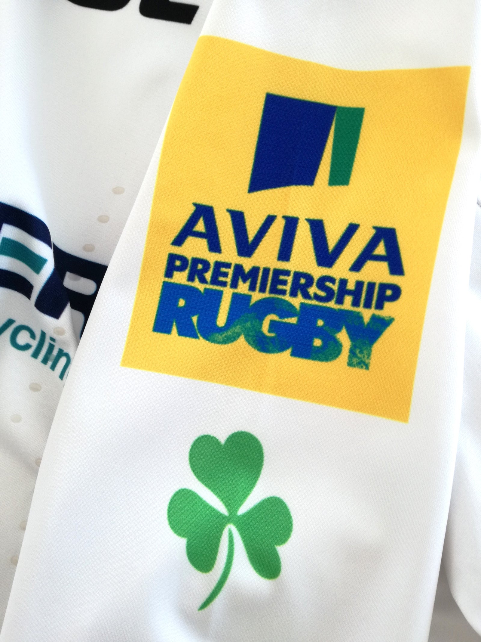 2011/12 London Irish Away Premiership Player Issue Rugby Shirt. (S)