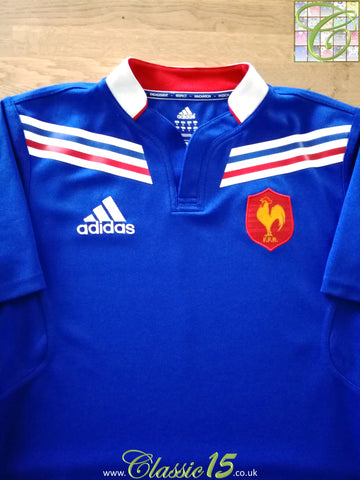 2012/13 France Home Rugby Shirt