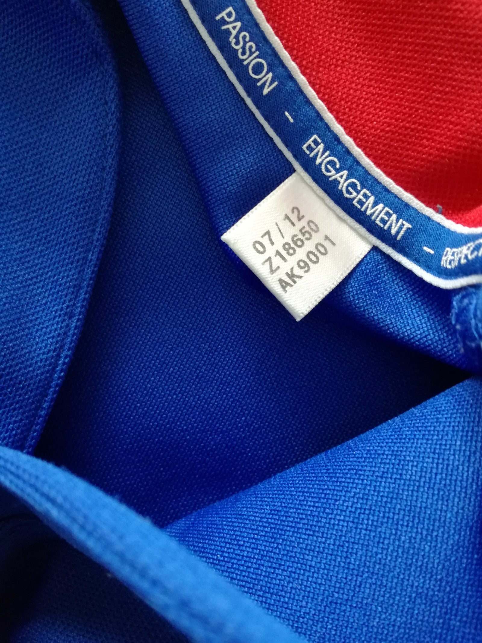 2012/13 France Home Rugby Shirt (M)