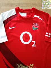 2007/08 England Away Pro-Fit Rugby Shirt