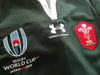 2019 Wales Away World Cup 'Fitted' Rugby Shirt (M)
