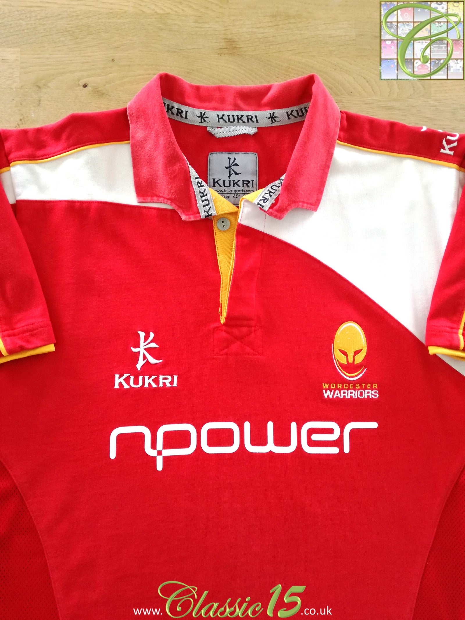 2008/09 Worcester Warriors Away Rugby Shirt