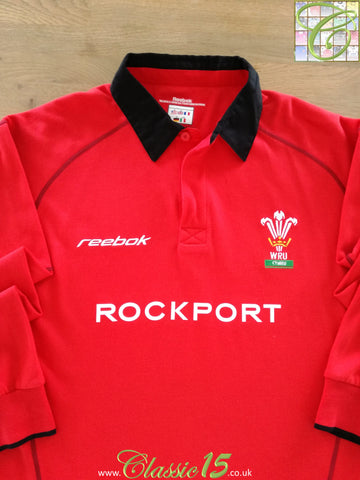 2002/03 Wales Home long sleeve Rugby Shirt