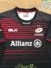 2017/18 Saracens Home Rugby Shirt