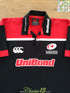 2001/02 Saracens Home Rugby Shirt