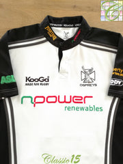 2005/06 Ospreys Away Rugby Shirt