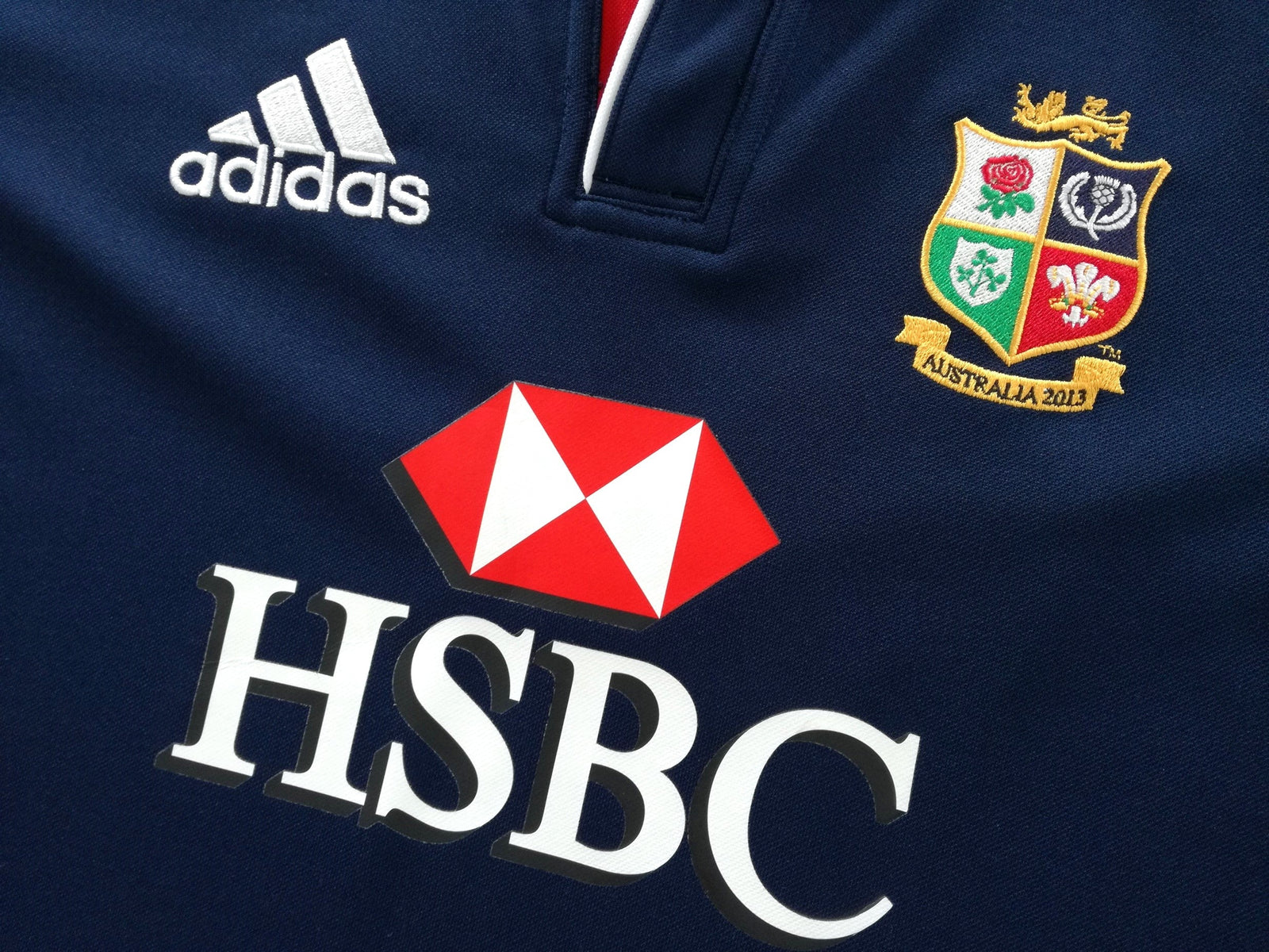 2013 British & Irish Lions Training Shirt - Navy (L)