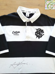2009/10 Barbarians Home Rugby Shirt (Signed by So'oialo)