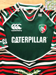 2012/13 Leicester Tigers Home Pro-Fit Rugby Shirt (L)