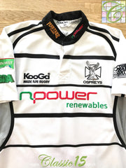 2006/07 Ospreys Away Rugby Shirt (L)
