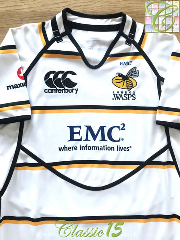 2011/12 London Wasps Away Pro-Fit Rugby Shirt (M)